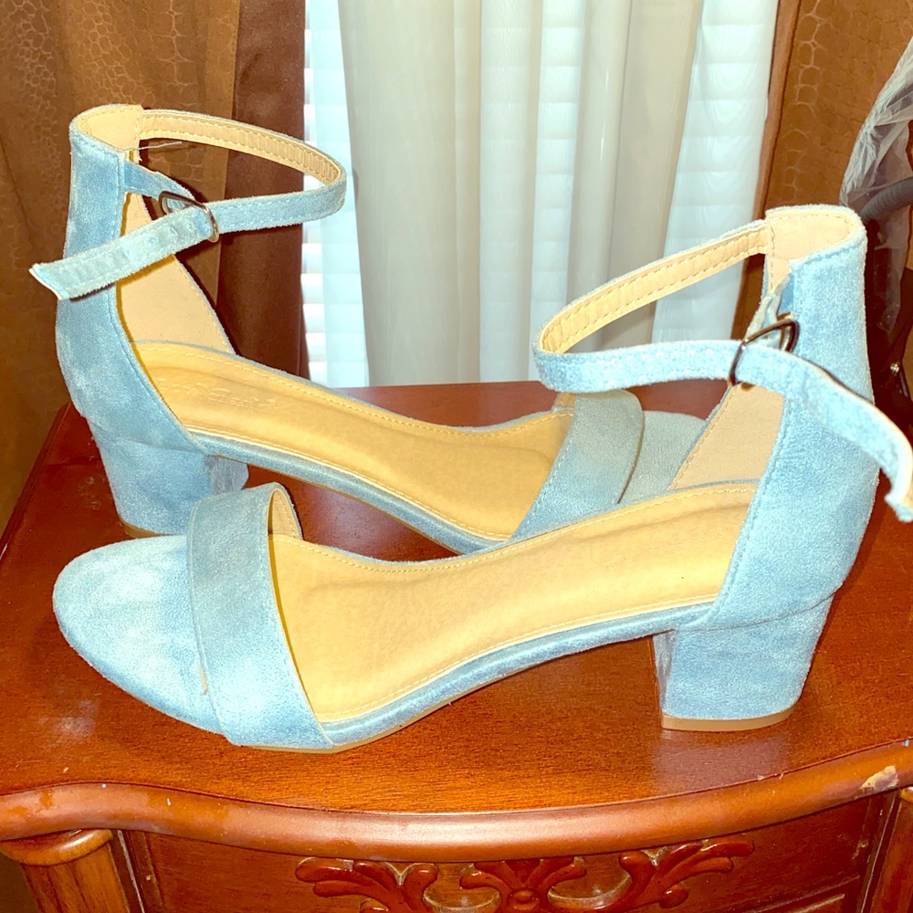 Jean blue 2 inch heels ...great condition!